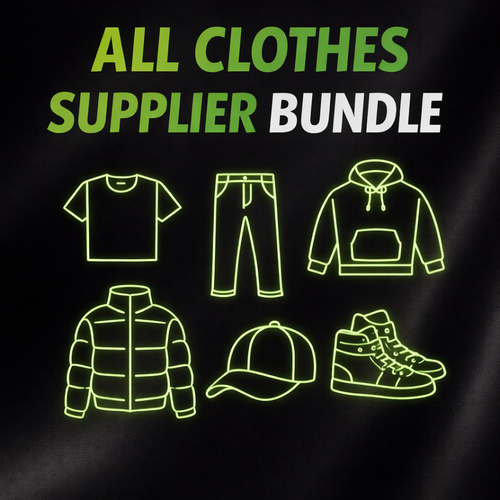 ALL CLOTHES SUPPLIERS BUNDLE